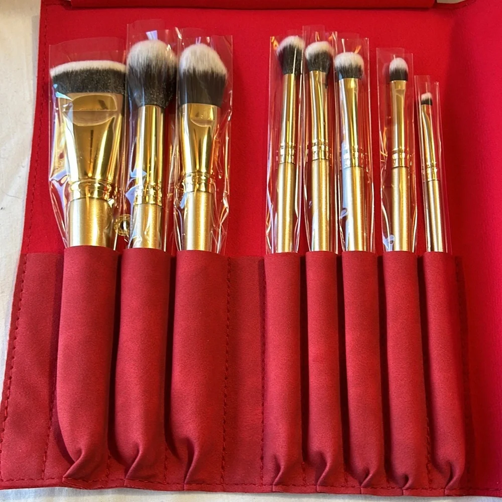 Luxie glitter gold